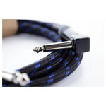 Cordial 14782 Jack Instrument Cable Black Blue Fabric 6.3mm 7.50m