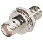 TruComponents 160670 BNC feedthrough BNC socket - F socket