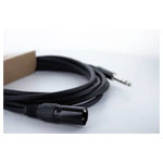 Cordial 14811 EM XLR Cable Black 1.5 m XLR 3-pin to Jack 6.3 mm stereo