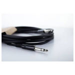 Cordial 14817 Jack Audio Cable Black PVC 3 m 6.3 mm Stereo Jack Plugs