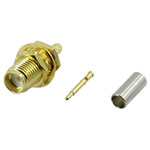 TRUCOMPONENTS 160757 SMA reverse polarity connector Socket, vertical 50 Ω