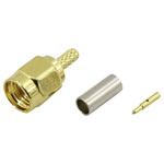 TRUCOMPONENTS 160762 SMA connector Plug, straight 50 Ω