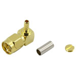 TRUCOMPONENTS 160765 SMA connector Plug, right angle 50 Ω