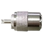 TRUCOMPONENTS 160766 UHF connector Plug, straight 50 Ω