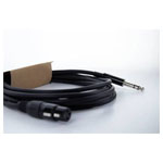 Cordial 14822 Cordial EM 3 FV XLR Cable Black 3m XLR to 6.3mm Jack stereo