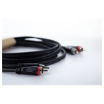 Cordial 14838 Audio Cable RCA to RCA Black PVC 6 m