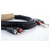 Cordial 14840 Audio Cable Jack-RCA 1.50m Black PVC