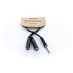 Cordial 14884 EY 0.3 PGG XLR Y adapter Jack plug & socket mono audio