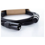 Cordial 14902 ED 5 FM XLR Cable XLR socket-plug 3-pin 5 m Black