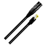 Cordial 15547 RJ45 Network cable CAT 5e S/UTP Black PUR coating 1.50 m