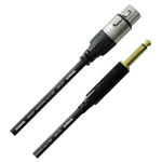 Cordial CCM 7,5 FP XLR Cable Black 7.50m Audio & Video Cable Assemblies