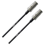Cordial CFD 0,6 AA MIDI Cable Black 0.60 m 5-pin XLR plug to 5-pin XLR plug