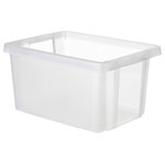 Curver 225353 Storage box ESSENTIALS 16L transparent plastic single unit