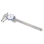 Dasqua 1350-5005 Dial caliper 150mm White Stainless Steel Accurate Measurement