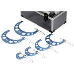 Dasqua 4111-8215 Micrometer set 0-150 mm DIN 863 precise measurement tool