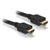 Delock 84408 HDMI cable black 3m shielded gold plated connectors twisted design