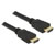 Delock 84752 HDMI Cable Black Gold plated connectors 1 m 4K UHD Double shielded