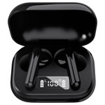 Denver 111191120250 TWE-38 In-ear headphones Bluetooth Black Battery indicator