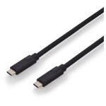 Digitus AK-300139-010-S USB cable USB 3.2 Gen 1 USB-C to USB-C 1m Black shield