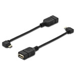 Digitus AK-300313-002-S USB 2.0 Adapter 15cm Round double shielding OTG function