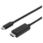 Digitus AK-300330-050-S USB-C HDMI Adapter cable black shielded 5 m