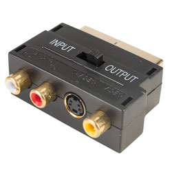 TruConnect Scart Audio/(+s Video) Adaptor