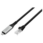 Digitus AK-300601-150-S Adapter cable 15m Halogen-free Shielded USB-C to RJ45