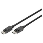 Digitus AK-340106-010-S DisplayPort cable black 1.00 m plug type Monitor Cable