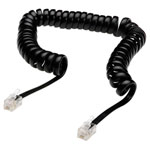 Digitus AK-460101-040-S Phone Cable RJ10 to RJ10 Black 4.00 m