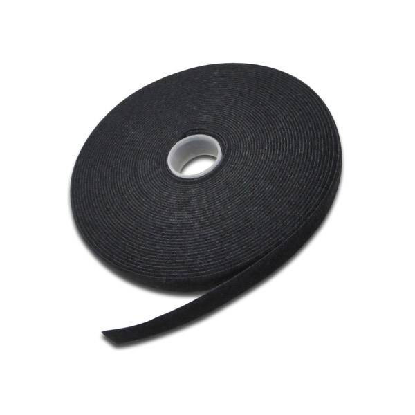 Digitus Ak-770905-100-S Hook-And-Loop Tape Black 10M X 15mm Sew-On Pad