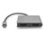 Digitus Da-70828 HDMI USB-C Adapter Black Shielded 0.18M 1X USB-C To 2X HDMI