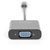 Digitus Da-70853 USB VGA Adapter Black 15cm USB-C To VGA 1XUSB-C Plug 1XVGA So