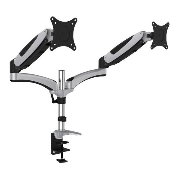 Digitus DA-90353 Monitor desk mount 10-27 inch Black Tiltable Swiv...