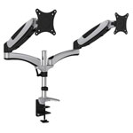 Digitus DA-90353 Monitor desk mount 10-27 inch Black Tiltable Swivelling