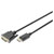 Digitus DB-340301-030-S Cable DVI/DisplayPort Black 3.00 m Double Shielding
