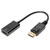 Digitus DB-340415-002-S DisplayPort HDMI Cable Black Shielded 0.20 m