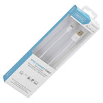 Digitus DB-600106-010-W USB cable Lightning plug 1m white shielded