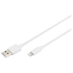 Digitus DB-600106-020-W Charging Cable USB-A to Lightning 2m White