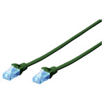 Digitus DK-1512-020/G RJ45 Network cable CAT 5e U/UTP 2m Green