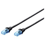 Digitus DK-1512-030/BL RJ45 Network cable CAT 5e Black 3.00 m