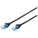 Digitus DK-1512-050/BL RJ45 network cable black 5.00 m CAT5e U/UTP