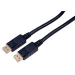 TruConnect 16-1722 2m Display Port M-M Black Cable V1.2