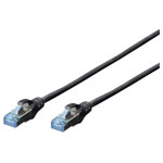 Digitus DK-1532-005/BL Network cable CAT5e SF/UTP Black 0.50 m 1 piece