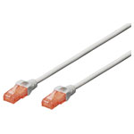 Digitus DK-1612-100 Network cable CAT 6 U/UTP 10m Grey twisted pairs
