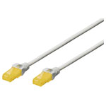 Digitus DK-1613-A-050 RJ45 patch cable CAT 6A U/UTP 5 m grey halogen-free