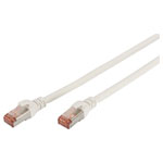 Digitus DK-1644-020/WH Network cable CAT 6 S/FTP 2m White Flame-retardant