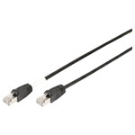 Digitus DK-1644-050/BL-OD Network cable CAT 6 S/FTP 5m Black UV-resistant