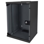 Digitus DN-10-09U-B wall cabinet 9U Black RAL 9005 10 inch IT system cabinet
