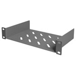Digitus DN-10-TRAY-1-B Server rack shelf with vents Black for 10 inch cabinet