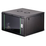 Digitus DN-19 07U-6/6-EC-SW 19 inch wall cabinet black 600x416x600 mm 7U matt